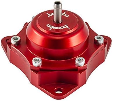 Válvula de bypass recirculante Boomba Racing em alumínio vermelha para Honda Civic Type R 2017+ e Accord 2.0T – 1 unidade