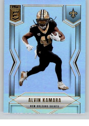 2025 Donruss Elite 31 Alvin Kamara New Orleans Saints Official Football Card in Raw (NM or Better) Condition