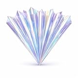 Empty Pre-Rolled Hand Rolled Cellophane Henna Cones Applicator Dispenser for Jagua Gel Hengua Heena Beginners kit Craft, Mehendi Mehndi Art Drawing Temporary Tattoo (20 holographic cones with pins)