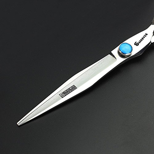 Tesoura de cabelo profissional Japão 440C 17,8 cm tesoura de corte de cabeleireiro