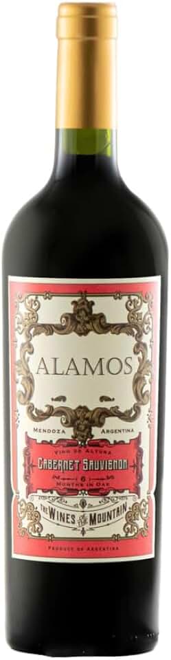 Vinho Tinto Argentino Alamos Cabernet Sauvignon 750ml