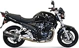 Fabriqué en Italie MIVV Échappement ovale carbone compatible avec suzuki gsf 650 bandit 2005 2006