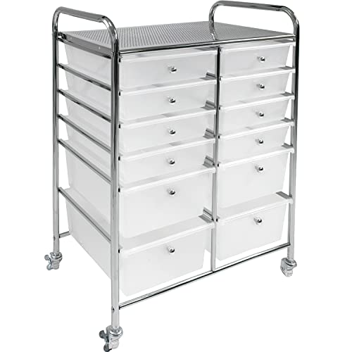 La mejor selección de Cajonera de Plastico Walmart los 5 mejores. 43 NANOFORT Carrito Organizador Multiusos Auxiliar con Ruedas 12 Cajones de Plastico Transparente Estructura de Acero 6 Niveles Cajonera de Plastico Mueble con Cajones Carrito de...