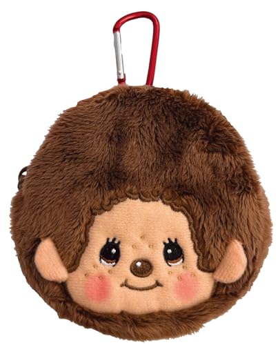 ユニック モンチッチ カラビナツキミニミニポーチ モンチッチクン サイズ：約W10.5 D2.5 H14 MC-0005BY