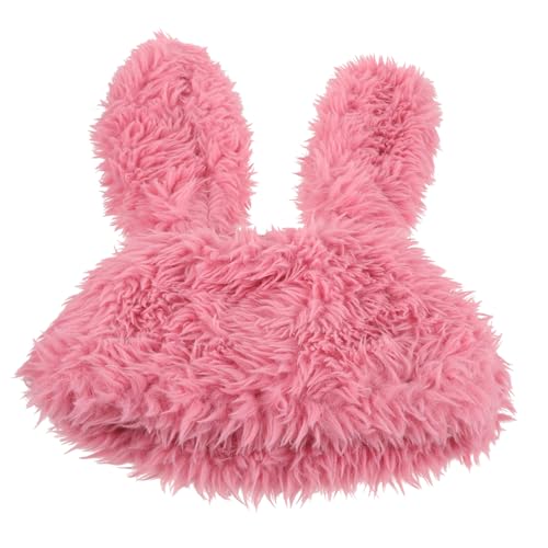 Chapeau peluche de lapin longues oreilles accessoire fête et photo