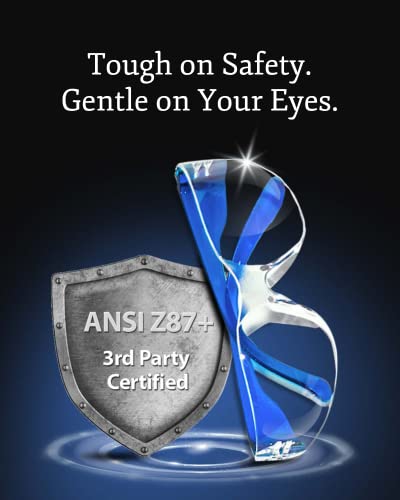 Aqulius 24 Pack Of Safety Glasses (Protective Goggles) Anti Fog Clear Glasses. Nurses, Construction, Labs, Shooting Glasses Men Women #TOP1