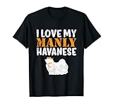 havanese canine pet divertente ragazzo cane manly genere rivela carino maglietta