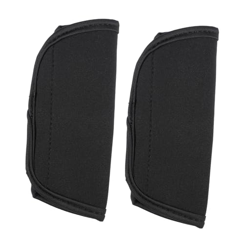 VICASKY 2個 保護ケース ハンドルバーカバー のアームレストカバー のハンドルスリーブ のハンドルカバー 枕プロテクター Black ネオプレン