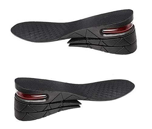 Height Increase Insoles for Men, 3 Layers Shoe Height Inserts to Make You Taller, Multi-Layer Invisible Boosting Lifts Soles for Women Kit with Air Cushion Heel Height 2.7 inch Height Increase Insoles for Men, 3 Layers Shoe Height Inserts to Make You Taller, Multi-Layer Invisible Boosting Lifts Soles for Women Kit with Air Cushion Heel Height 2.7 inch