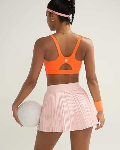Image of RUNNING GIRL Sports Bra for Women High Support, Molded Cup High Impact Sports Bras for Women with Sewn in Pads
