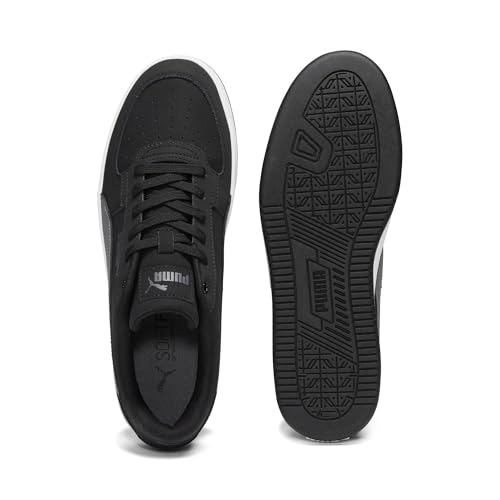 PUMA PUMA Mens Caven 2.0 Sneaker, Puma Black-Cool Dark Grey, 8