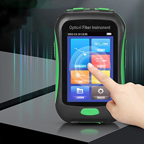 Medidor de Potência óptica, 100-240V OTDR 1550nm Função Mulit Leve de 20dB para Perda Calculada (Plu