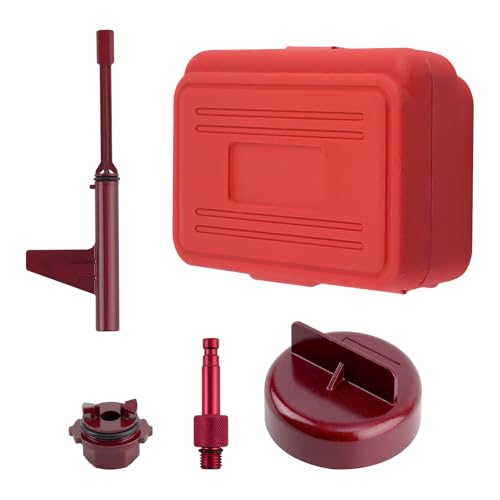 maXpeedingrods Metal Transmission Oil Filling Adapter Tool, 4pcs Oil Change Tool Set, for Mercedes-Benz 725.0 9G-Tronic 9-Speed Auto Transmission, 725589029000, 72558909000，Red