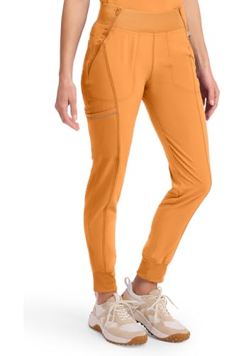 Pantalon extensible à 360° avec 5 poches pratiques orange