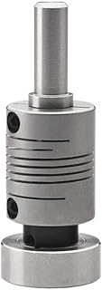 Chemglass CG-2044-C-16 Series CG-2044-C Compact Tru-Stir Shaft Coupling Fit for Jacobs Chuck, 19 mm Shaft OD