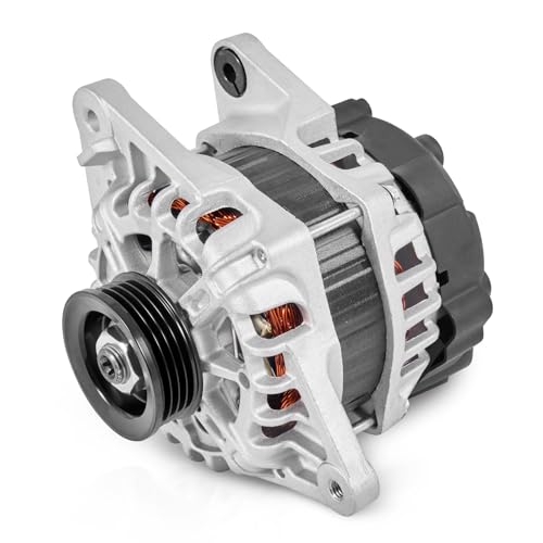 Alternator Replacement Compatible with 2010-2011 Kia Soul, 2007-2009 Spectra, 2007-2010 Sportage...