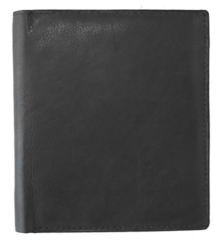 Bullz Wallets Men's Genuine Leather European/Hipster Bifold Wallet With 2 ID Windows4