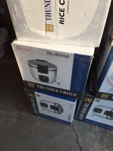 Miniatura 2 de Thunder Group Sej-60000 - Arrocera/calentador eléctrico de 33 tazas