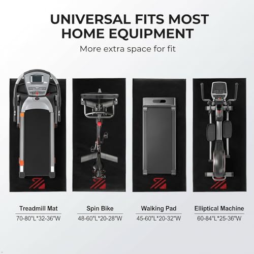 Tapis de course BUCKLOS anti-vibration et imperméable contre rayures - 4