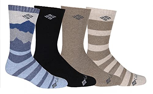 Chaussettes Columbia Mountain View Wool de randonnée et marche active pack de 4 paires