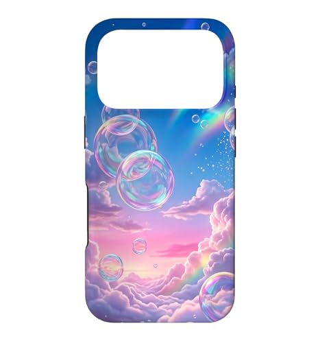 Dreamy Rainbow �g�ѓd�b�A�N�Z�T���[ �o�u�� �� �p�X�e���_ �X�}�z�P�[�X iPhone 17 Pro �p