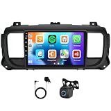 Autoradio 4+64G per P-eugeot Expert 2016-2023 con CarPlay e Android Auto