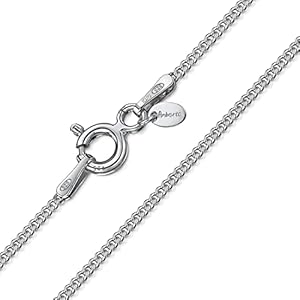 Amberta Sieraden – Echt 925 Sterling Zilver Keten – Halskettingen in Verschillende Modellen – Collier voor Kinderen…