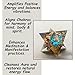 Orgone Chakra Merkaba – Sacred Geometry Healing Crystal Star for Energy Balancing, Meditation & Spiritual Protection