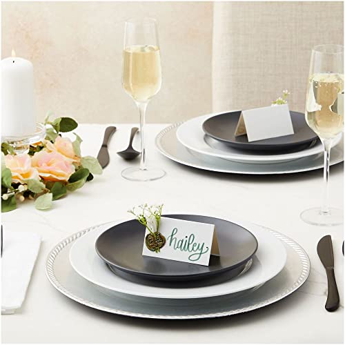 Best Paper Greetings Pack Of 100 Place Cards - Small Tent Cards - Perfect For Weddings, Banquets, Events, 2 X 3.5 Inches #TOP1