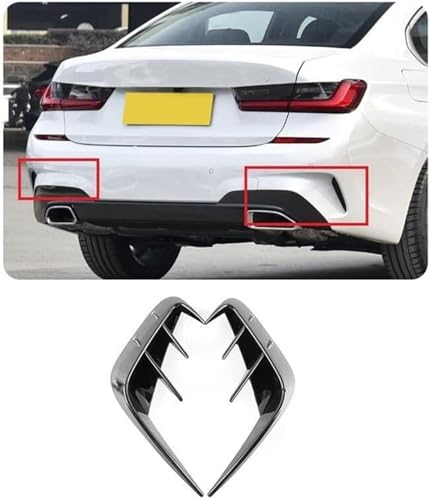 Alerón de coche tipo ala para parachoques trasero compatible con BMW 4