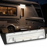 12V LED Außenleuchte für Wohnmobil, 15W, IP67 wasserdicht, 45° Winkel
