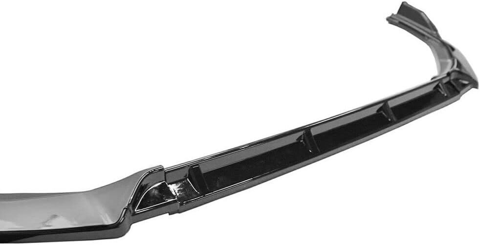 Gloss Black Front Spoiler Wing Lip Splitter Fit for Compatible with Toyota RAV4 2019 2020 2021 2022 2023 2024, Air Dam Chin Body Kit Accessories