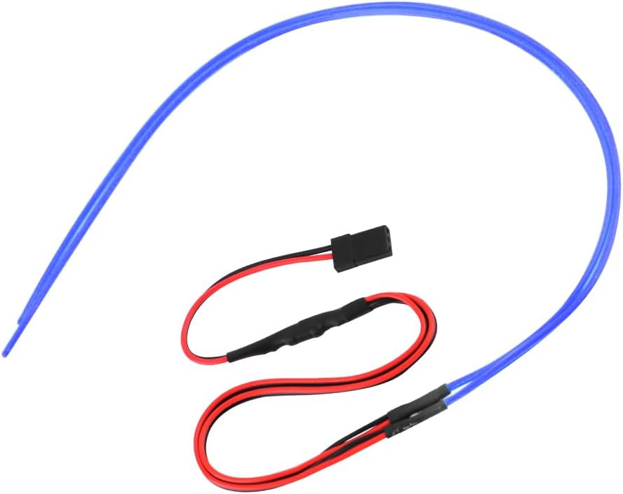 GLOBACT RC LED Strip Lights Flexible Cuttable for TRX4M SCX24 1/18 1/24 RC Crawler Car Upgrade Parts (Blue)