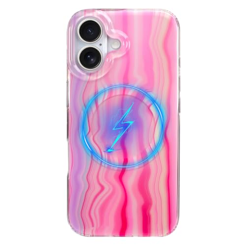 SOKAD Magnetic for iPhone 17 Case Cute Fashion, Wavy Stripes