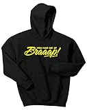 JUST RIDE Braaap! His or Hers Motocross Hoodie Sweatshirt Number Plate Custom Personalized