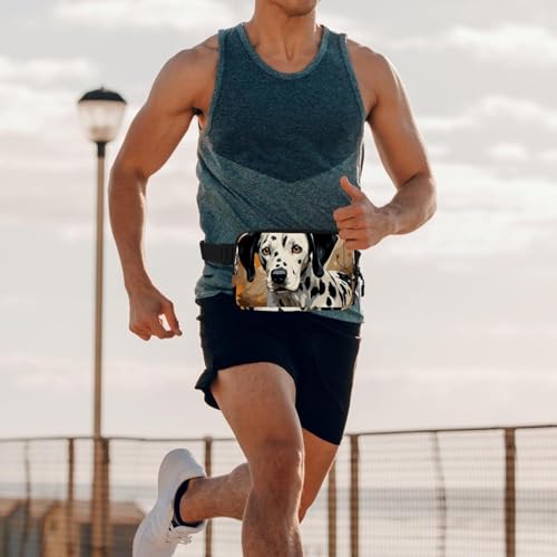 Cangurera cruzada deportiva para correr con correa ajustable cómoda 6