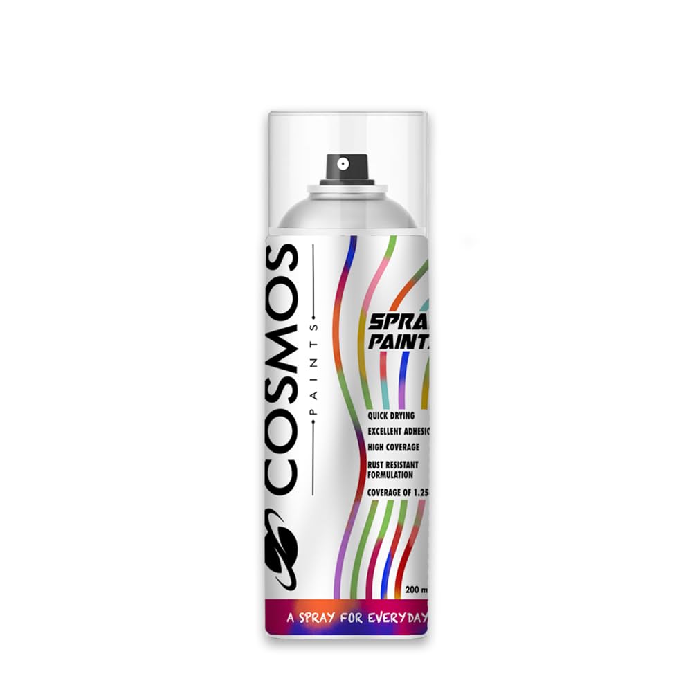 Cosmos Paints Clear Lacquer Spray Paint - 200ml-image-3