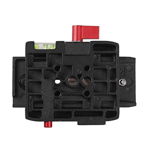 Wondalu Professional Aluminum Alloy Rapid Connect Adapter Mount Camera Quick Release Shoe Plate With 1/4 3/8 Inches Screw For Dslr Camera Camcorder Tripod Monopod, Compatible With Manfrotto 577/501Pl/ #TOP3