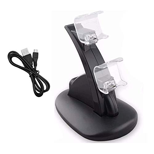 Musou Dual Usb Charging Charger Docking Station Stand Compatible For Playstation 4/Pro/Slim Controller #TOP5