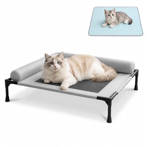 猫用ゆらゆらハンモックベッド【新品・オリジナル】クッション付き