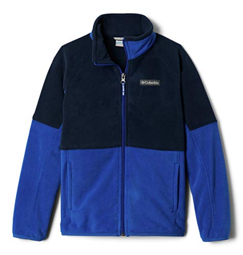 Columbia Kids & Baby Basin Trail – Forro polar con cremallera completa, Bebé-Niñas Niños y bebé, 1887861, Azul/Azul Marino Universitario, medium