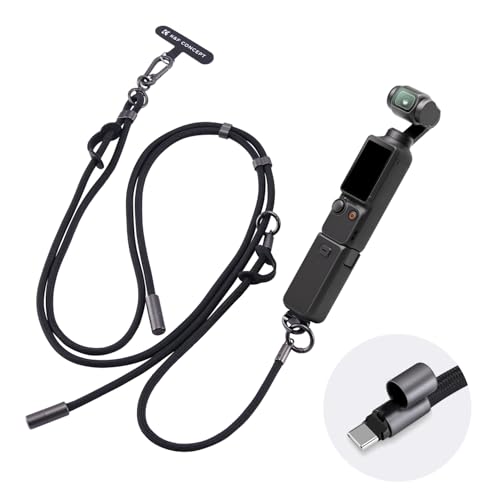 Cordon pour DJI Osmo Pocket 3 sangle réglable de cou bandoulière pour téléphone portable