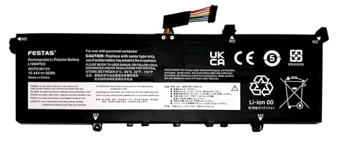 FESTAS Batería de repuesto para portátil Lenovo ThinkBook 14S G2 Gen 2 Series L19M4PDD
