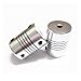 ZHENGGF-CPL Coupler 2PCS 4x10mm for CNC Motor Jaw Shaft Coupler 4mm to 10mm Flexible Coupling OD 19x25mm