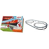 Produkt 1: Kindereisenbahn Starterset mit Fernbedienung: Kinderleichte Bedienung der robusten Lok dank Märklin Power Control Stick.