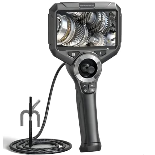 Caméra d'inspection 360° pour localiser une fuite de tuyau ou inspecter un moteur sans démontage