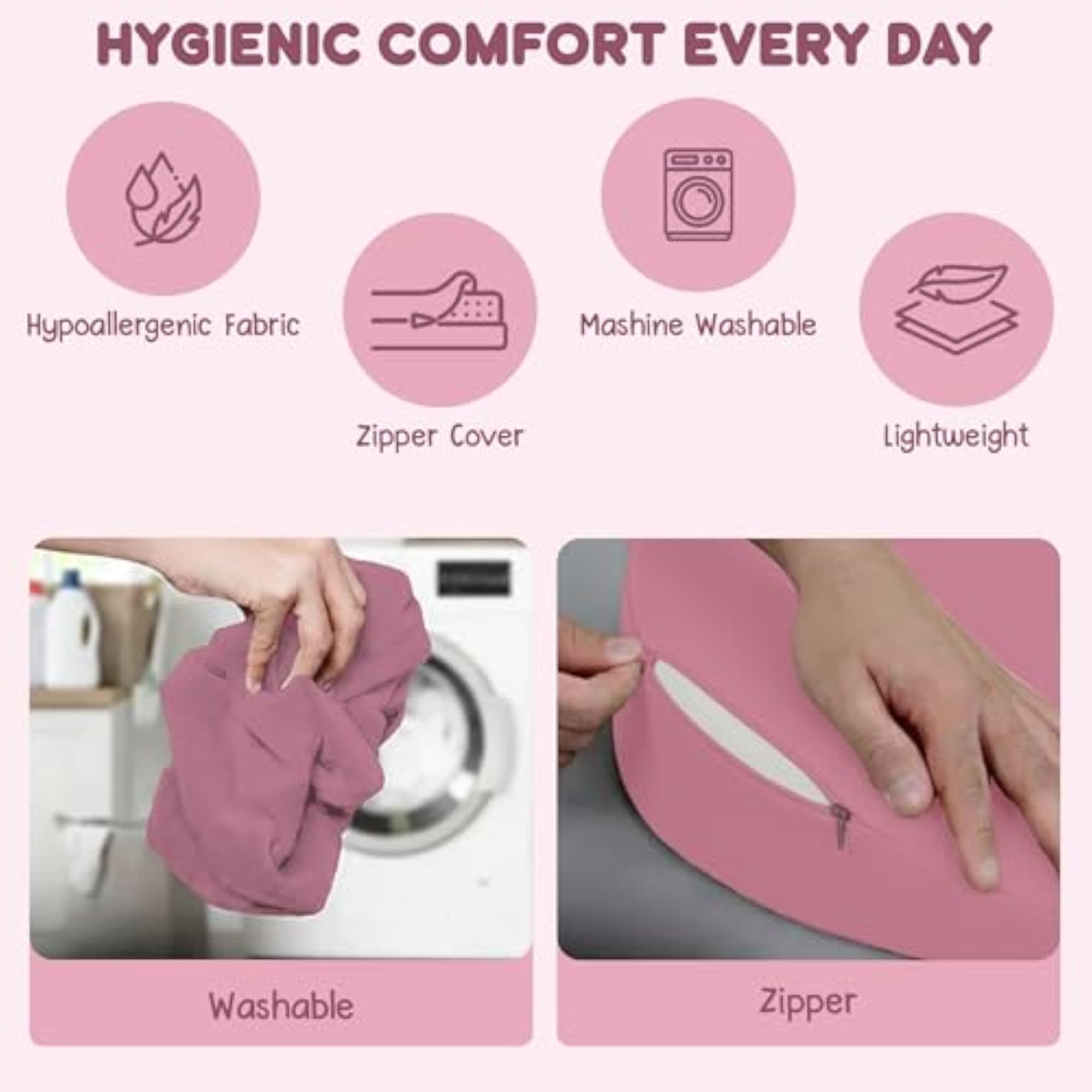 C-Shape Pregnancy Pillow, Maternity Support