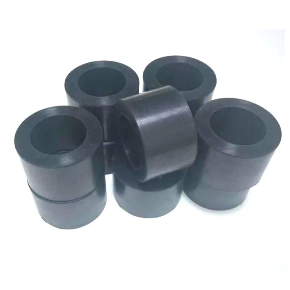 Arandelas para fontanería Arandela plana de goma, arandela de sellado de grifo de plomería de manguera negra, diámetro interior de 6 mm a 25 mm, arandela plana de tensión de resistencia, 1 pieza (20 x