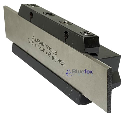 Image of Lathe Clamp Type Parting CutOff Tool Holder | 1 inch Shank Takes HSS Blade 1-1 /4 inch Inch | Metal Lathe Machines | Engineering Product | Steel Material, Rust Free