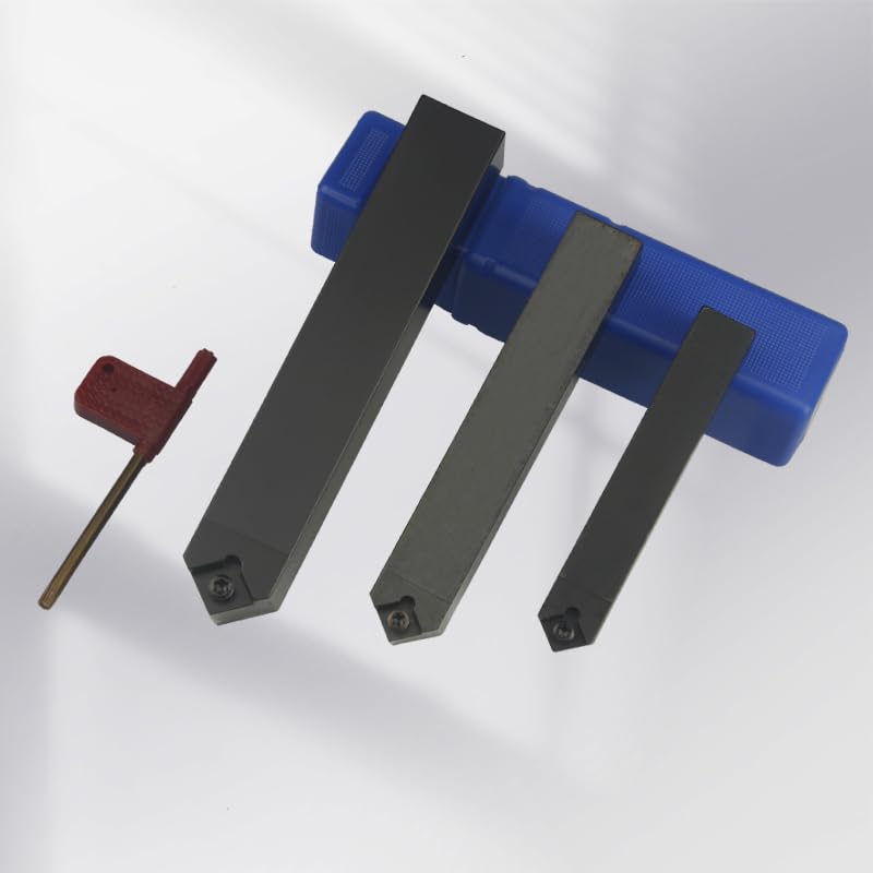 1pc External Turning Tool SCMCN-100 SCMCN1010 SCMCN1616 SCMCN2020 SCMCN2525 Obtuse Angle Cutter Bar CNC Lathe Bar Turning Holder(SCMCN1010H06-100)